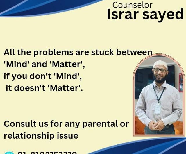 Counselor Israr Sayed