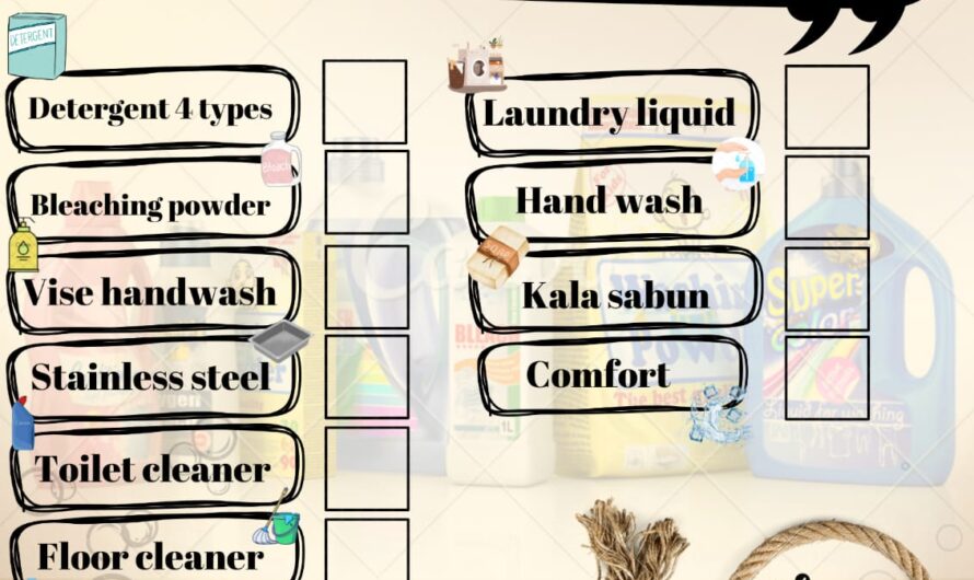 All in One washing care